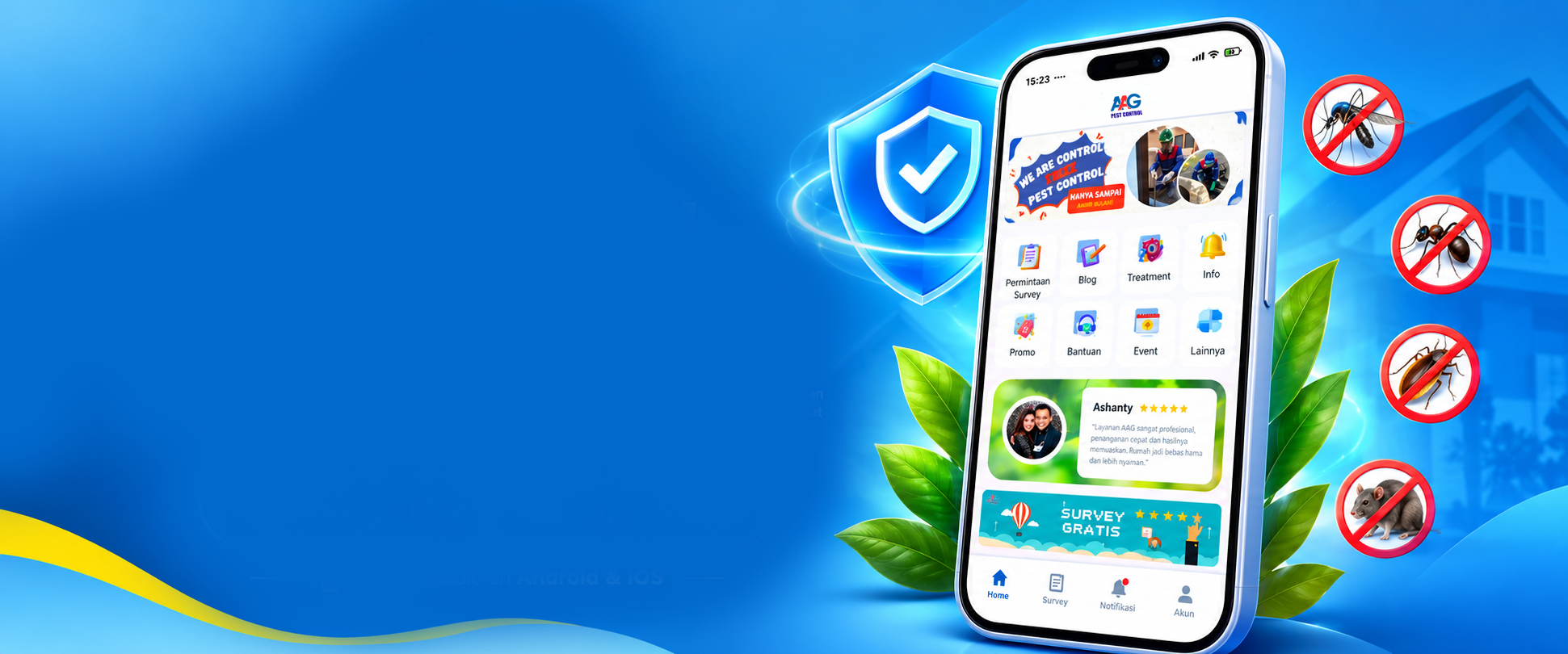 AAG Pest Control App Screenshot